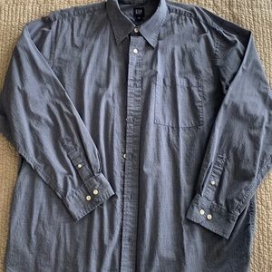 GAP MENS LONG SLEEVE BUTTON UP